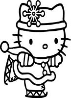 dla dziewczynek do wydruku kolorowanka hello kitty numer 46